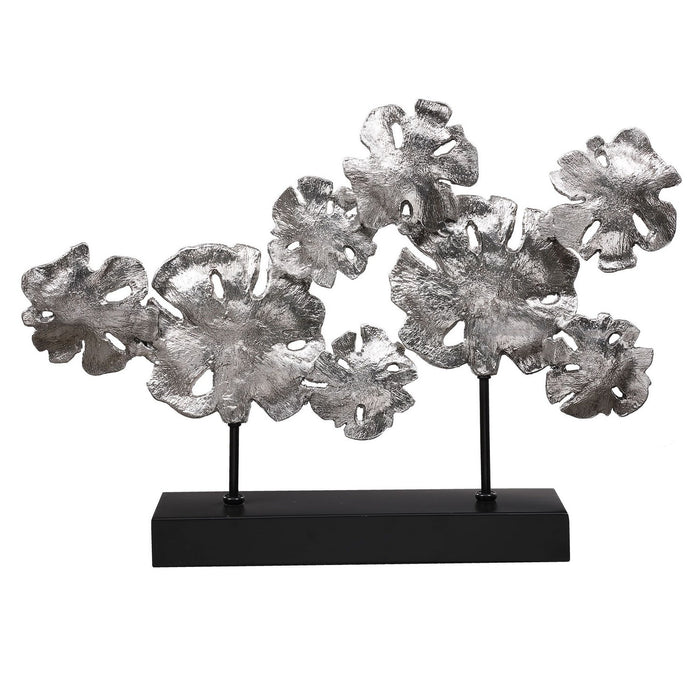Uttermost 17867 Sculpture, Silver Leaf