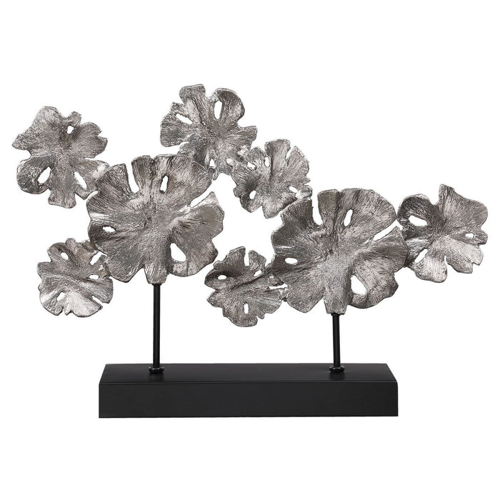 Uttermost 17867 Sculpture, Silver Leaf