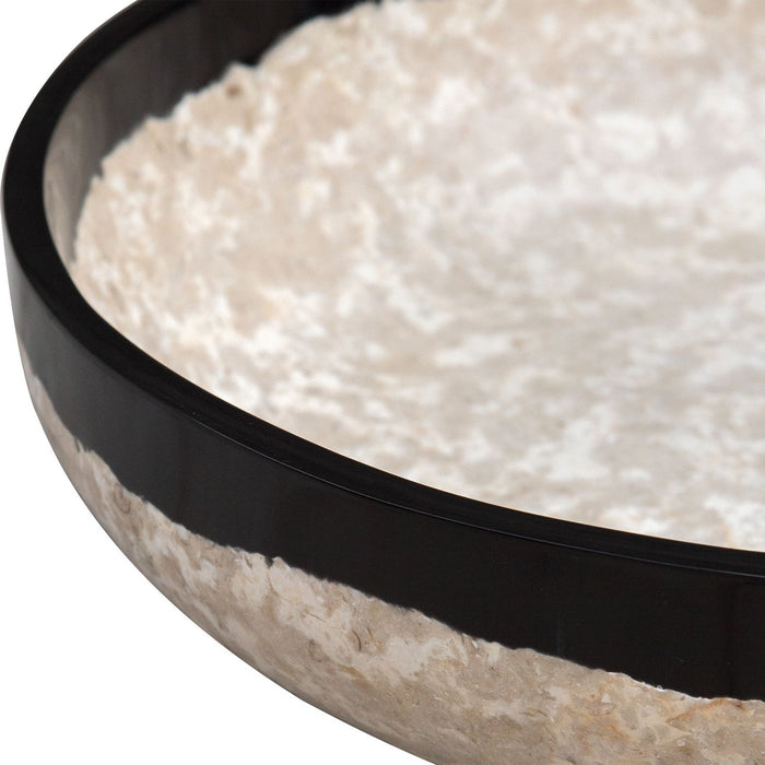 Uttermost 17879 Bowl, Black Coral