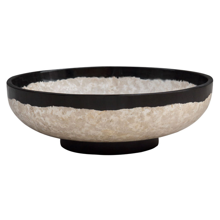 Uttermost 17879 Bowl, Black Coral