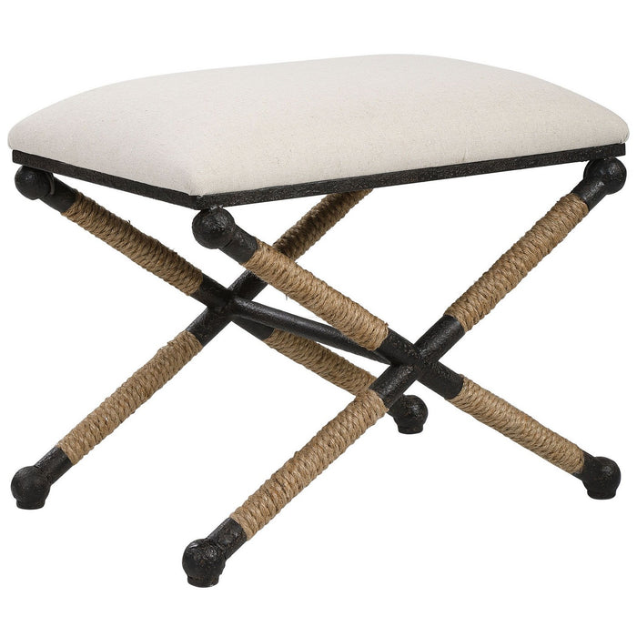 Uttermost 23566 Bench, Rustic Iron
