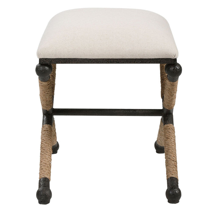 Uttermost 23566 Bench, Rustic Iron