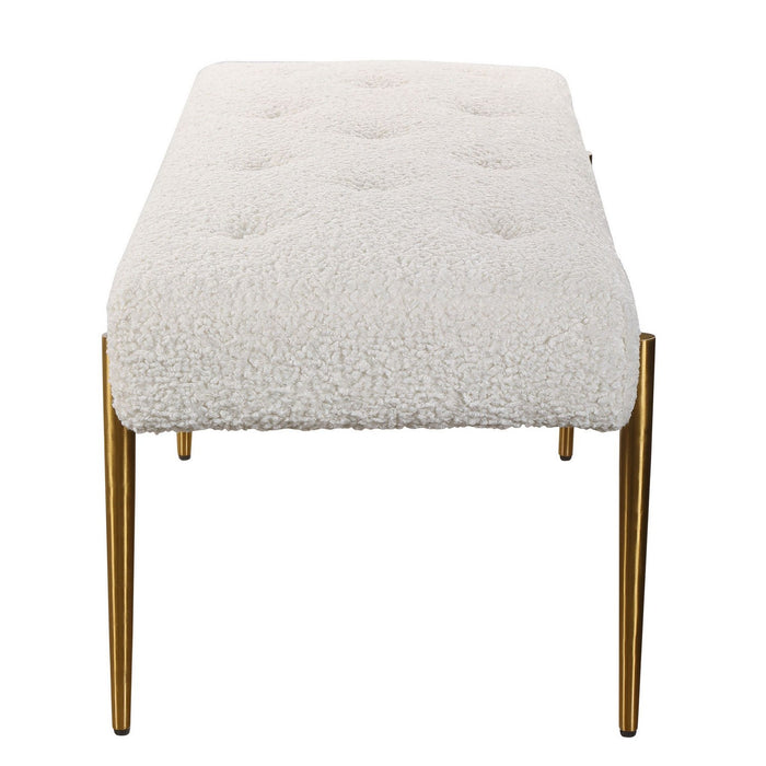 Uttermost 23572 Bench, White
