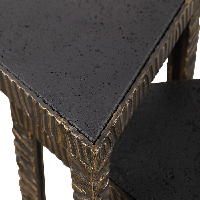 Uttermost 24977 Accent Tables, S/2, Dark Bronze