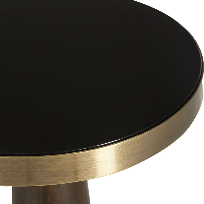 Uttermost 24982 Accent Table, Dark Espresso