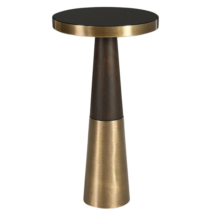 Uttermost 24982 Accent Table, Dark Espresso