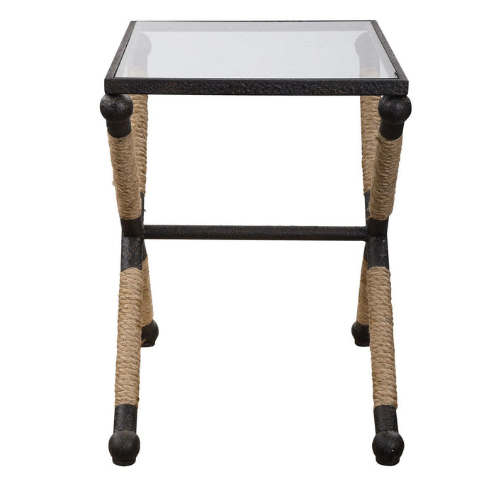 Uttermost 24983 Accent Table, Rustic Iron