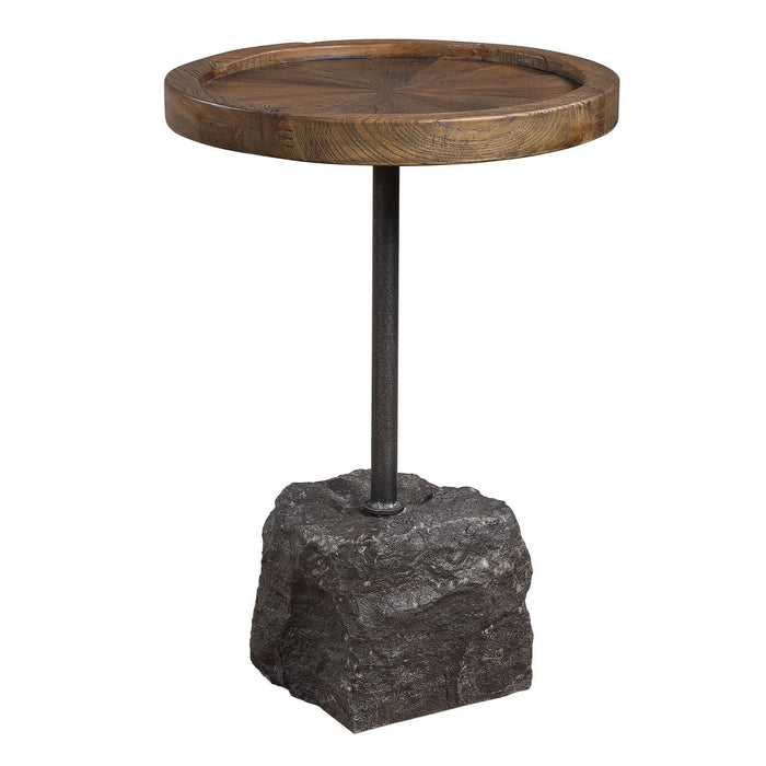 Uttermost 24992 Accent Table, Aged Iron
