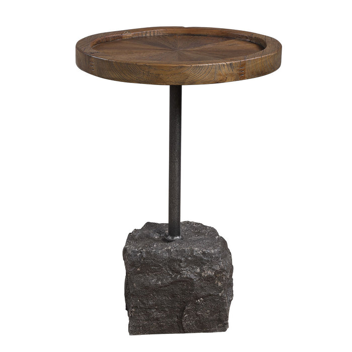 Uttermost 24992 Accent Table, Aged Iron