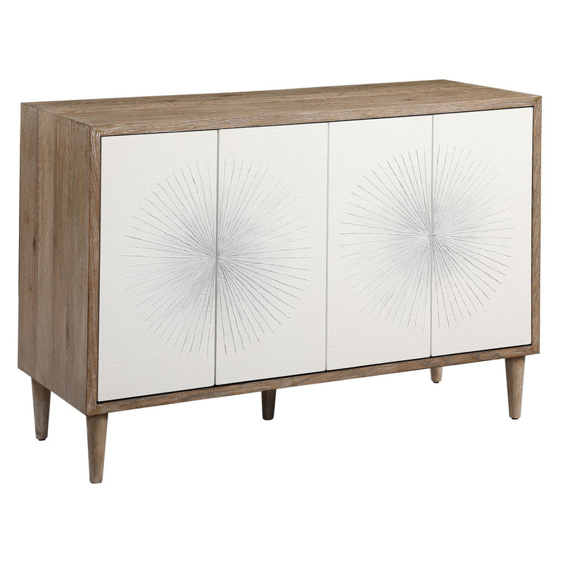 Uttermost 25084 Cabinet, Matte White