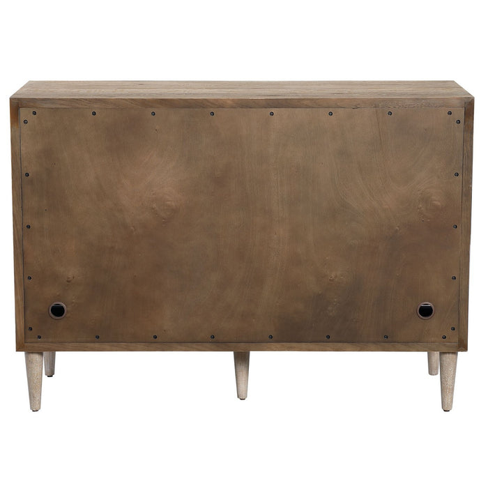 Uttermost 25084 Cabinet, Matte White