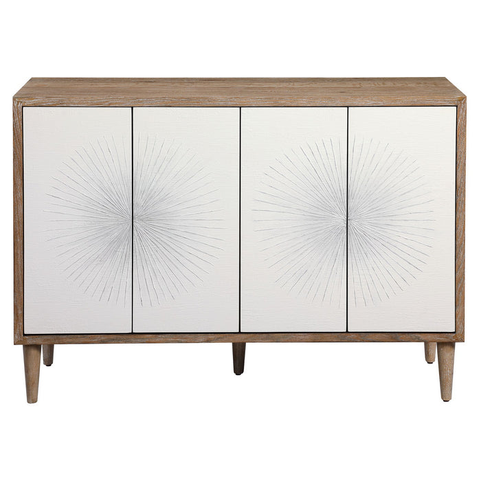 Uttermost 25084 Cabinet, Matte White