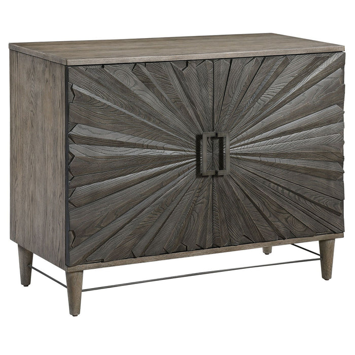 Uttermost 25085 Cabinet, Dark Ebony Oak