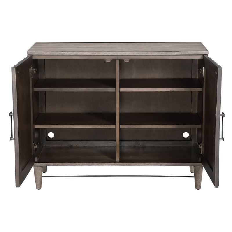 Uttermost 25085 Cabinet, Dark Ebony Oak
