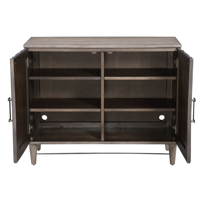 Uttermost 25085 Cabinet, Dark Ebony Oak