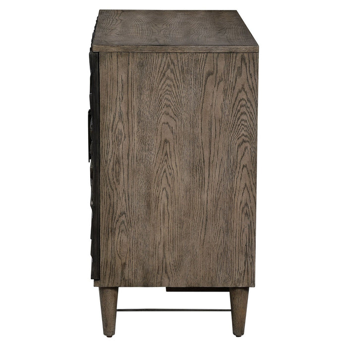 Uttermost 25085 Cabinet, Dark Ebony Oak