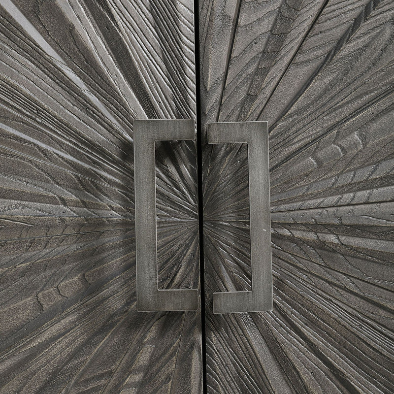 Uttermost 25085 Cabinet, Dark Ebony Oak