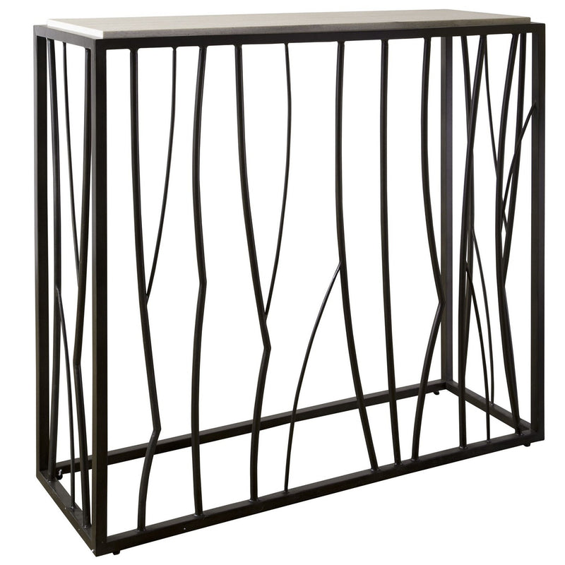 Uttermost 25104 Console Table, Dark Iron