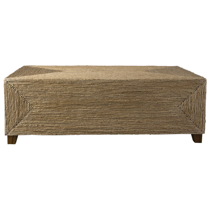 Uttermost 25465 Coffee Table, Light Walnut Stain