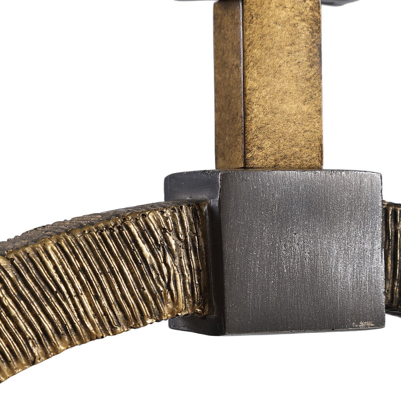 Uttermost 28371-1 One Light Table Lamp, Dark Bronze