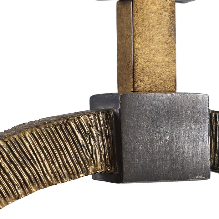 Uttermost 28371-1 One Light Table Lamp, Dark Bronze