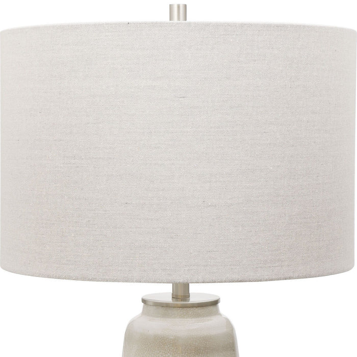 Uttermost 28392-1 One Light Table Lamp, Distressed Rust Brown