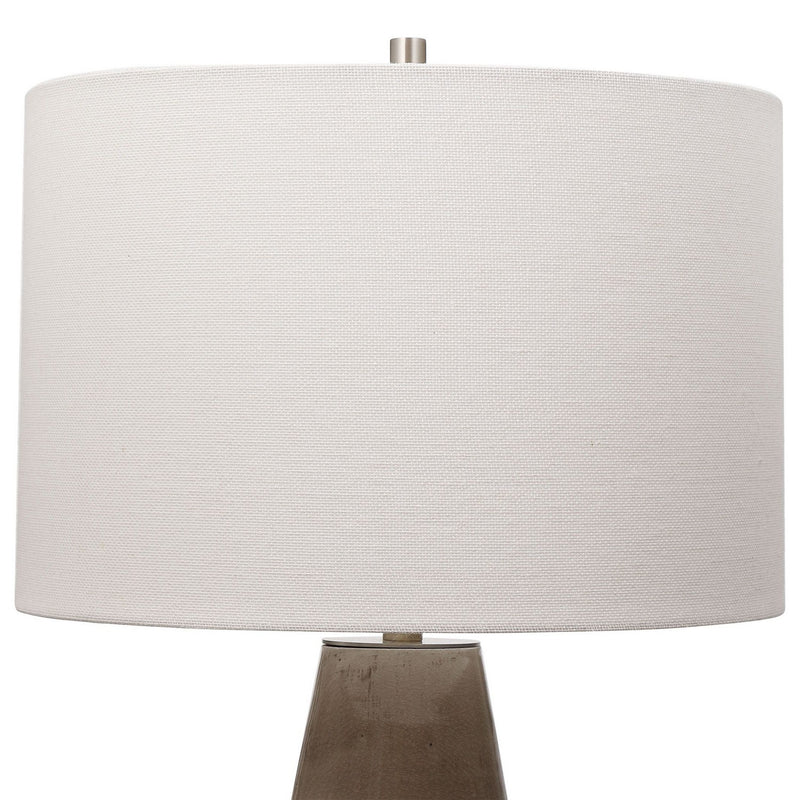 Uttermost 28394-1 One Light Table Lamp, Antique Brushed Brass