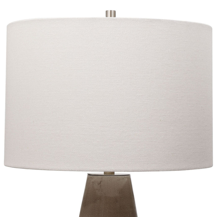 Uttermost 28394-1 One Light Table Lamp, Antique Brushed Brass