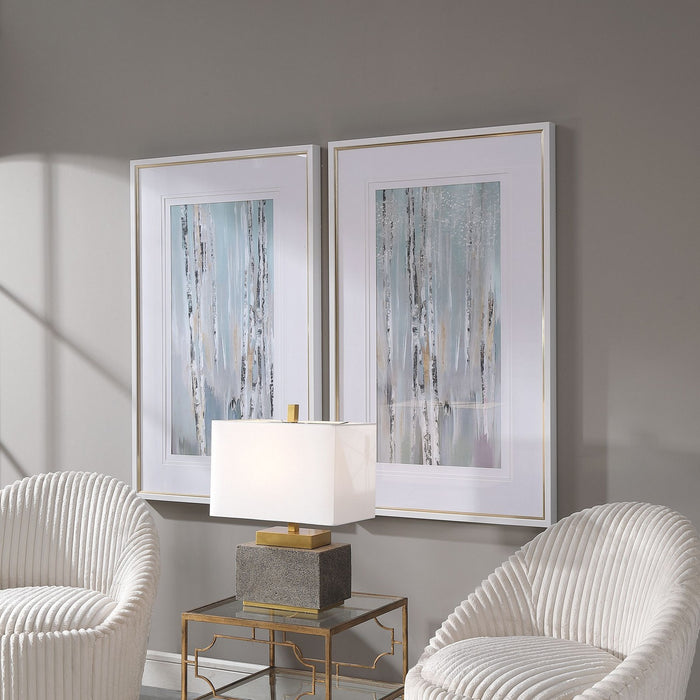 Uttermost 33721 Wall Art, White
