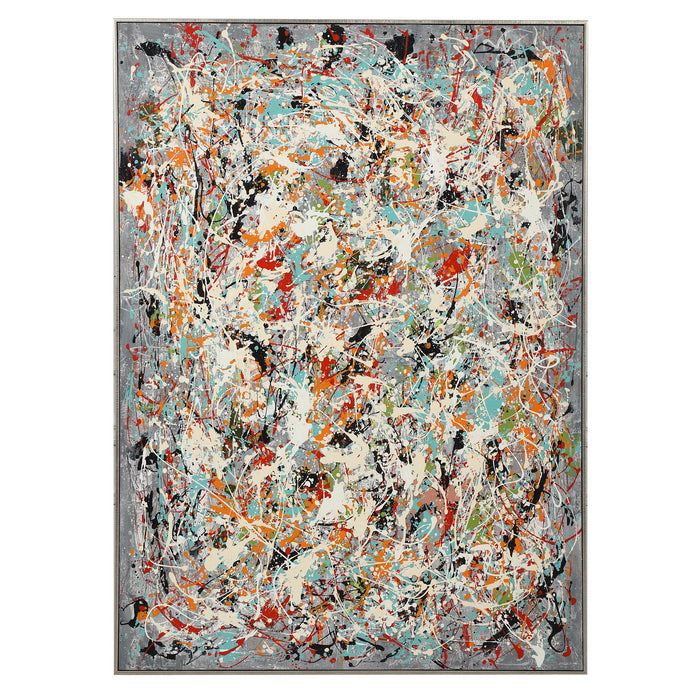 Uttermost 34379 Wall Art, Silver Leaf