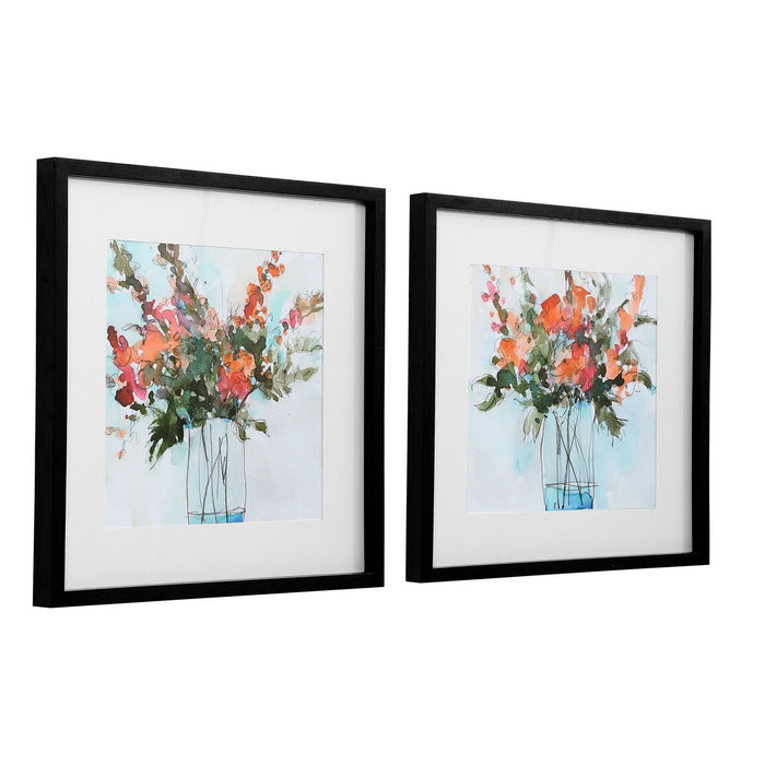 Uttermost 41619 Wall Art, Black