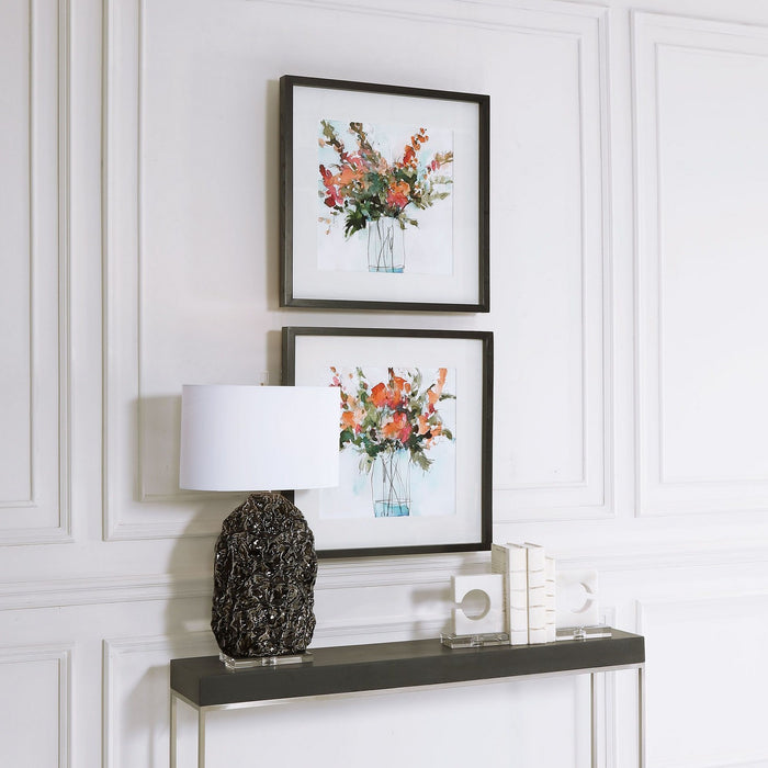 Uttermost 41619 Wall Art, Black