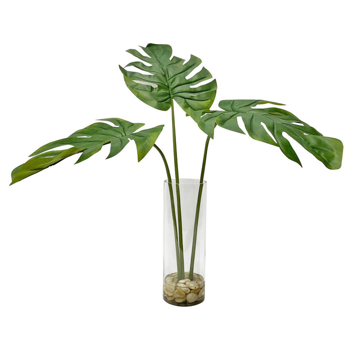 Uttermost 60181 Leaf Palm, Natural Stones