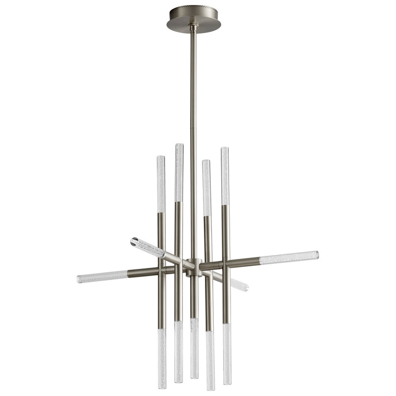 Quorum 3-697-24 LED Ceiling Mount, Satin Nickel