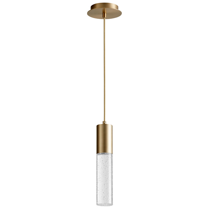 Oxygen 3-69-40 LED Pendant, Aged Brass Aged Brass