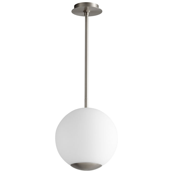 Oxygen 3-691-24 LED Pendant, Satin Nickel