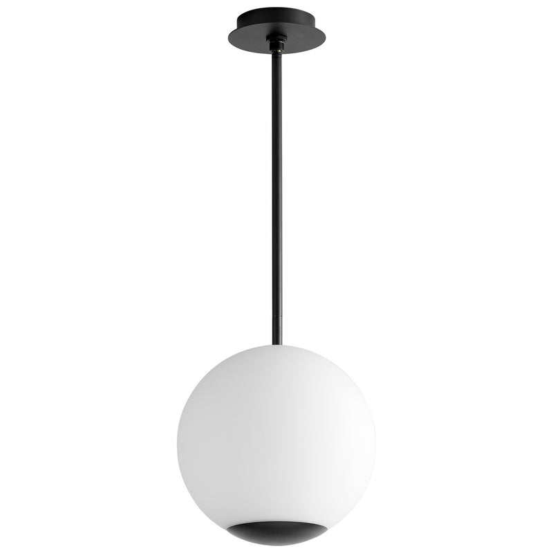Quorum 3-691-15 LED Pendant, Black