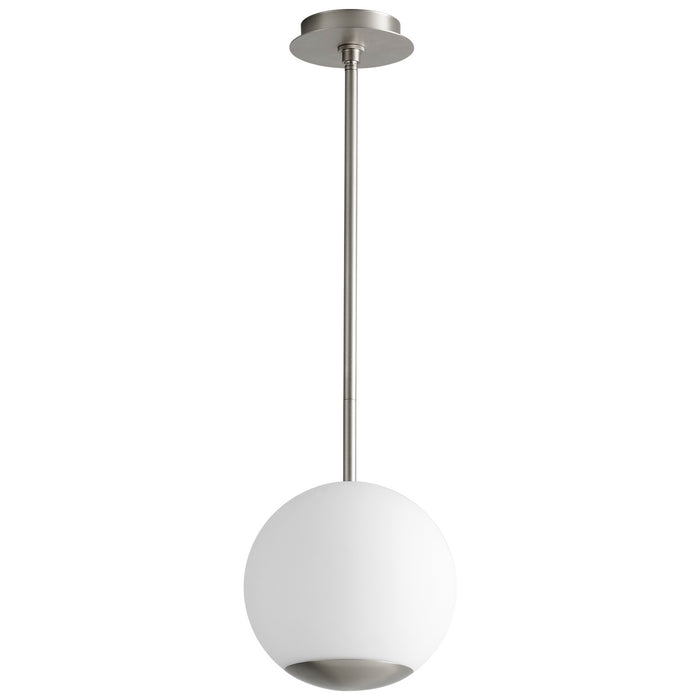 Oxygen 3-690-24 LED Pendant, Satin Nickel