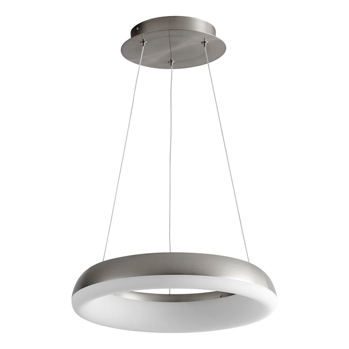 Oxygen 3-62-24 LED Pendant, Satin Nickel