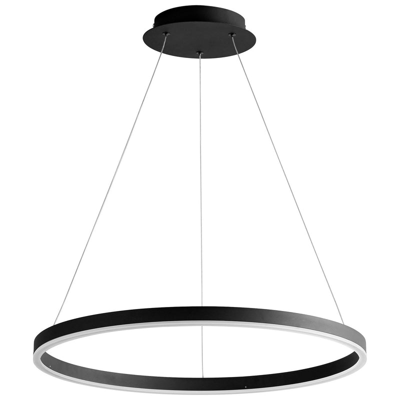 Quorum 3-64-15 LED Pendant, Black