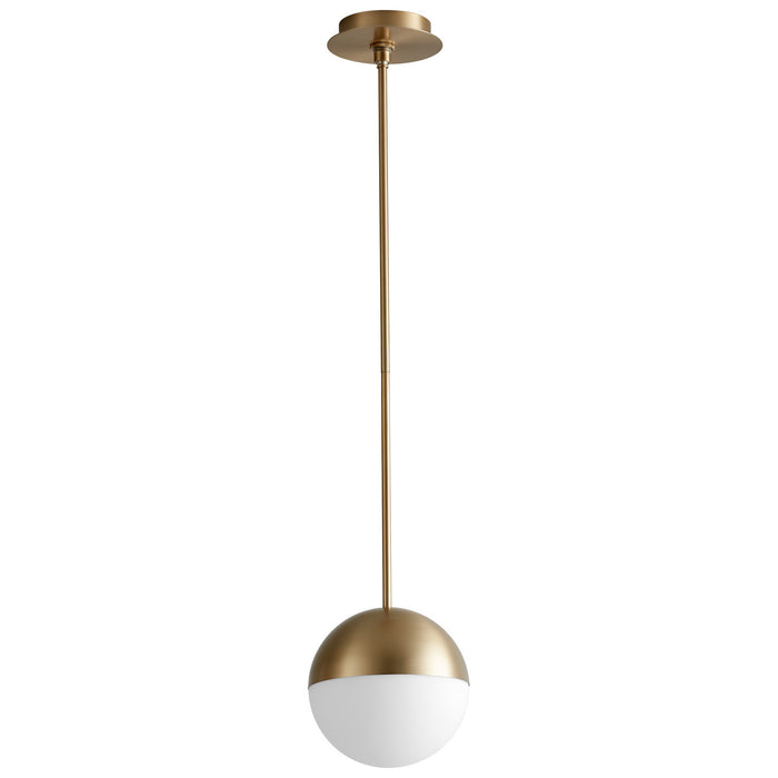 Oxygen 3-6901-40 LED Pendant, Aged Brass Aged Brass
