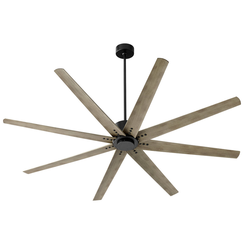 Quorum 3-108-15 72"Ceiling Fan, Black