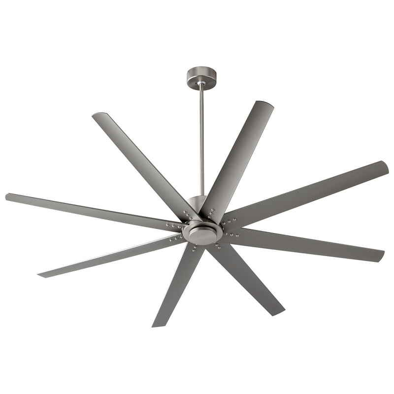 Quorum 3-108-24 72"Ceiling Fan, Satin Nickel