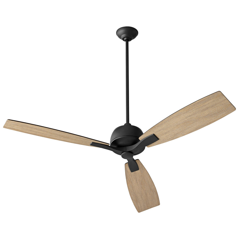 Quorum 3-109-15 60"Ceiling Fan, Black