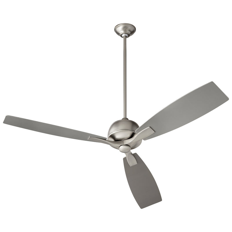 Quorum 3-109-24 60"Ceiling Fan, Satin Nickel