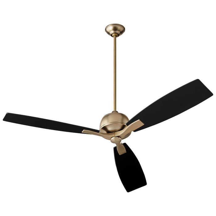 Oxygen 3-109-40 60" Ceiling Fan, Aged Brass