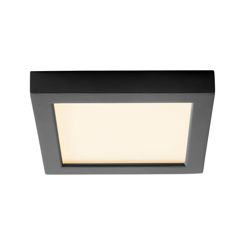 Quorum 3-333-15 LED Ceiling Mount, Black