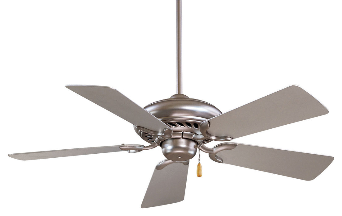 Minka Aire F563-BS 44" Ceiling Fan, Brushed Steel