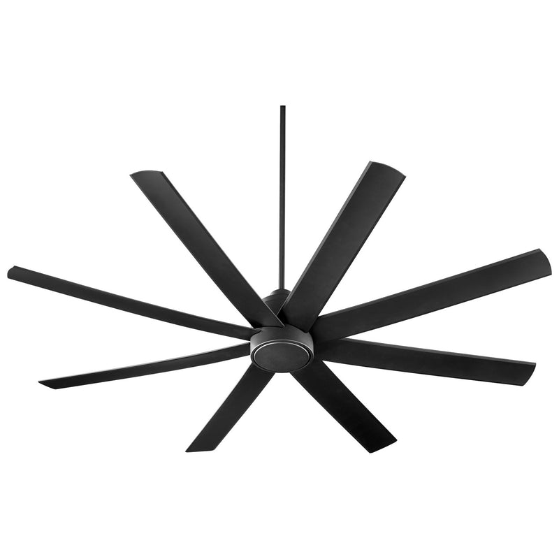 Quorum 3-100-15 70"Ceiling Fan, Black