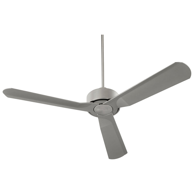 Quorum 3-107-24 56"Ceiling Fan, Satin Nickel